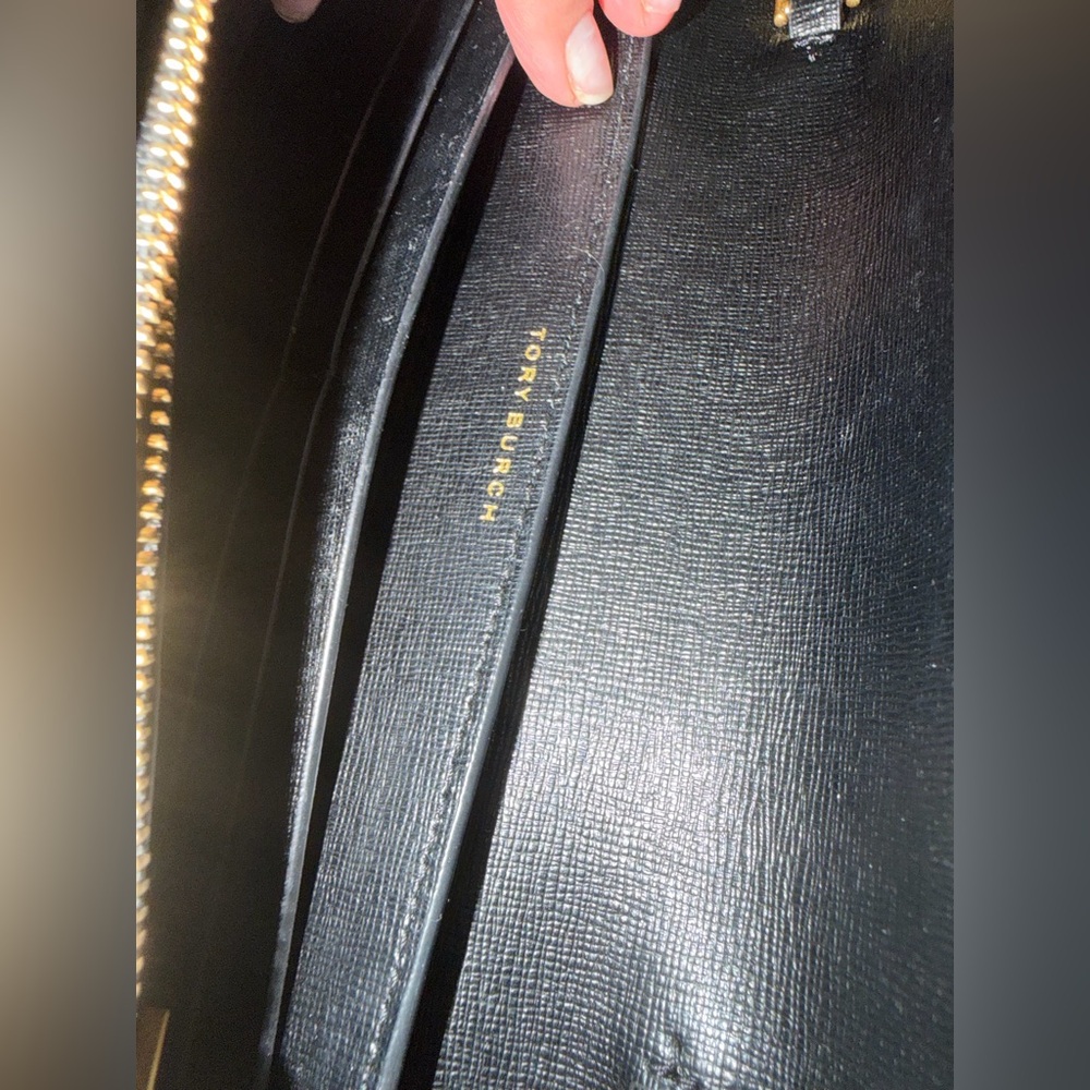 Tory Burch Black and Gold Crossbody Bag - Picture 10 of 10